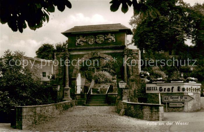 Polle Oberweser Hotel Graf Eberstein Restaurant und Kaffeeterrassen
