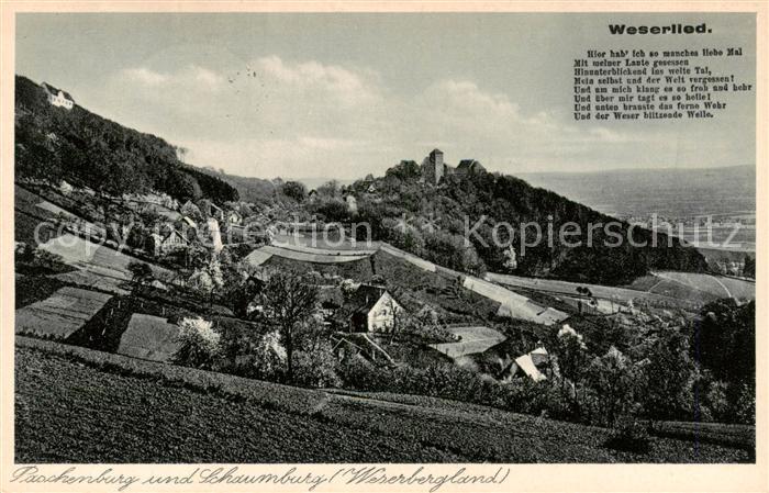 Paschenburg Deckbergen und Schaumburg im Weserbergland
