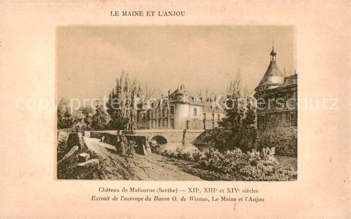 Malicorne -sur-Sarthe 72 Chateau