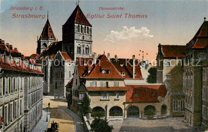 Strasbourg 67 Alsace Eglise Saint Thomas