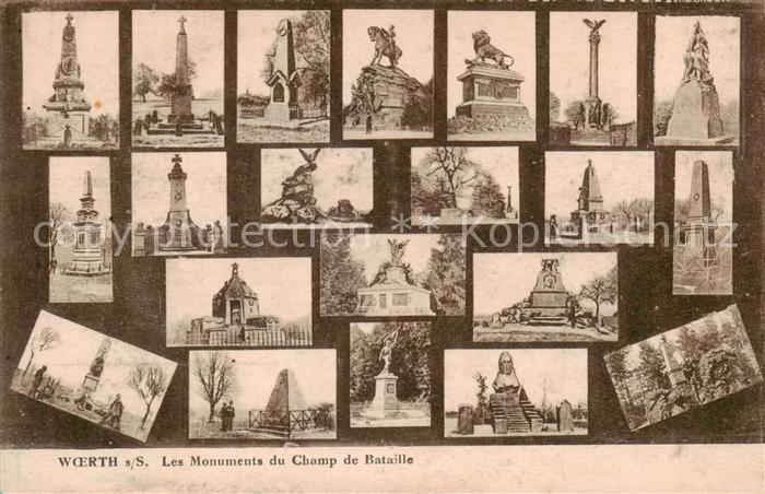 Woerth 67 Bas Rhin Les Monuments du Champ de Bataille