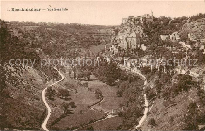 Roc-Amadour Rocamadour 46 Lot Vue generale aerienne