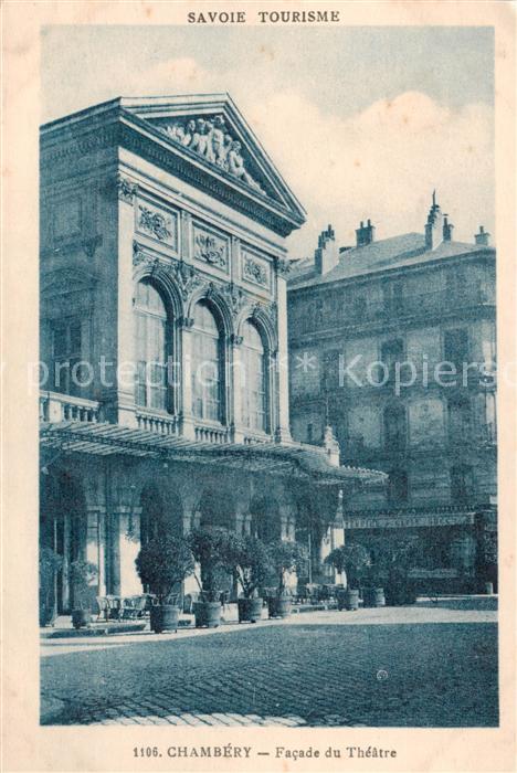 Chambery 73 Facade du Theatre