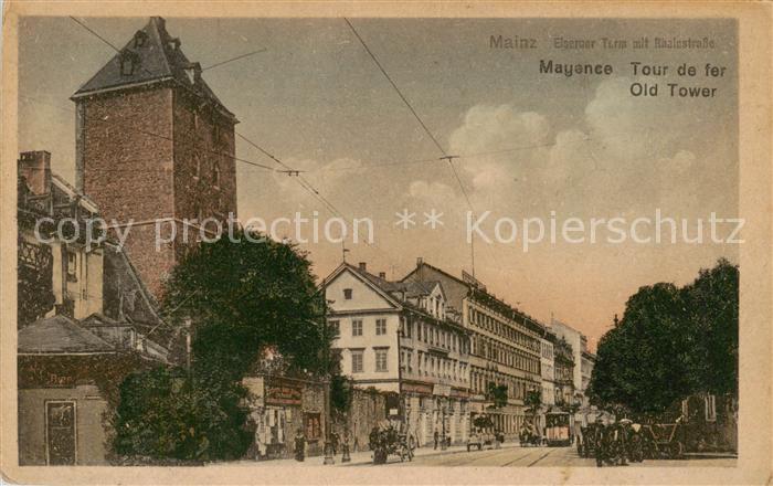 Mayence Mainz Tour de fer