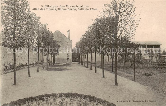 Le Mans Sarthe Clinique des Franciscaines Allee des Tilleuls Bonne Garde Salle d
