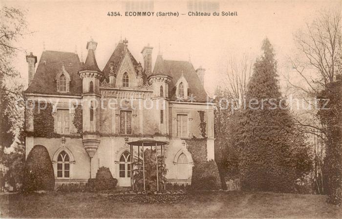 Ecommoy 72 Sarthe Chateau du Soleil