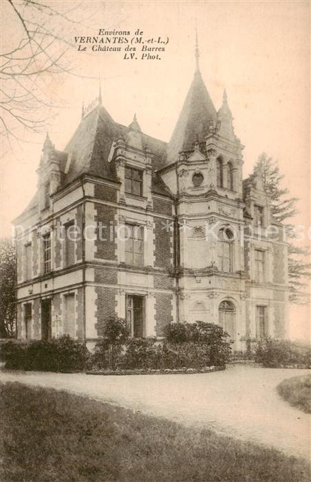 Vernantes 49 Maine-et-Loire Le Chateau des Barres