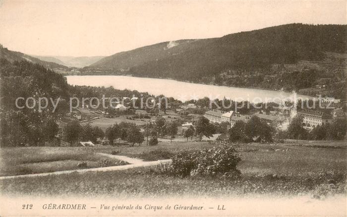 Gerardmer 88 Vosges Vue generale du Cirque de Gerardmer