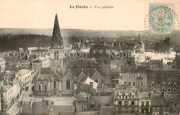 La Fleche 72 Sarthe Vue generale