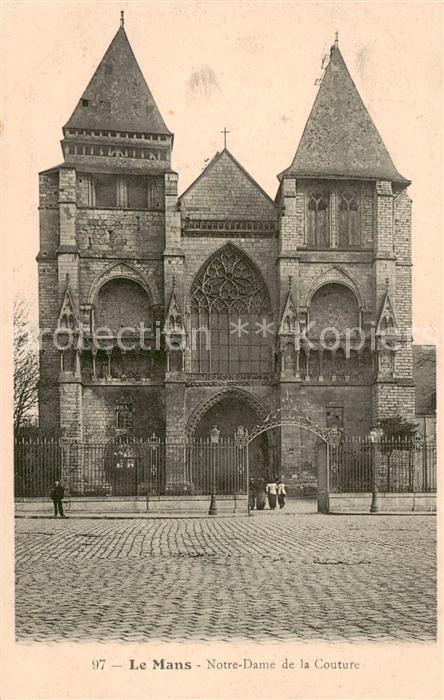 Le Mans Sarthe Notre Dame de la Couture