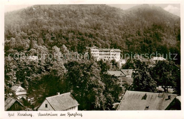 Bad Harzburg Sanatorium am Burgberg