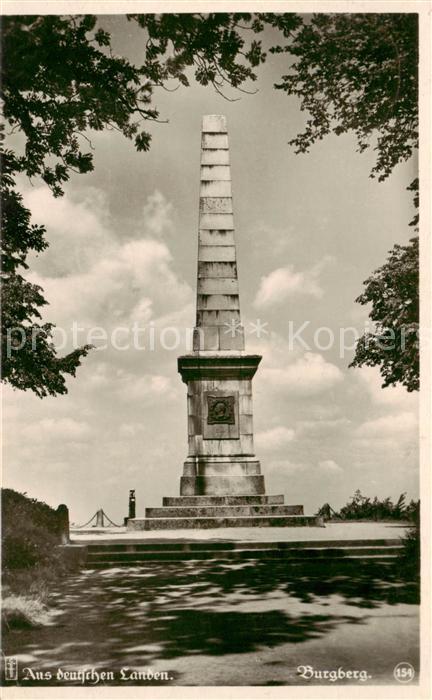 Bad Harzburg Am Hotel Burgberg Bismarcksaeule Serie Aus deutschen Landen