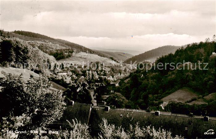 Bad Grund Panorama Blick vom Iberg