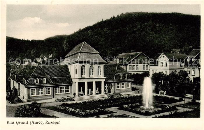 Bad Grund Kurbad Springbrunnen