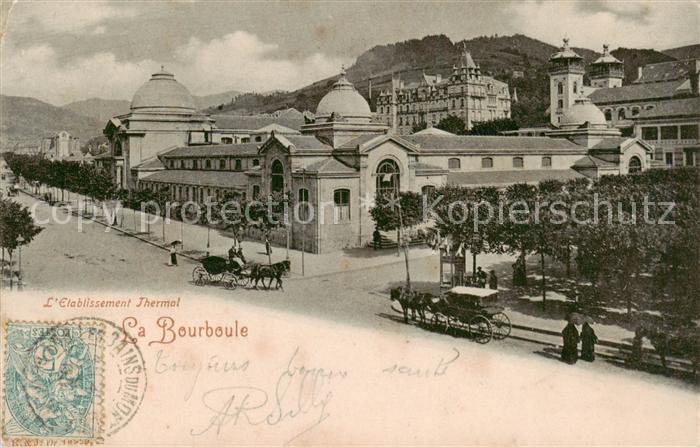 La Bourboule-les-Bains 63 Puy-de-Dome Etablissement Thermal