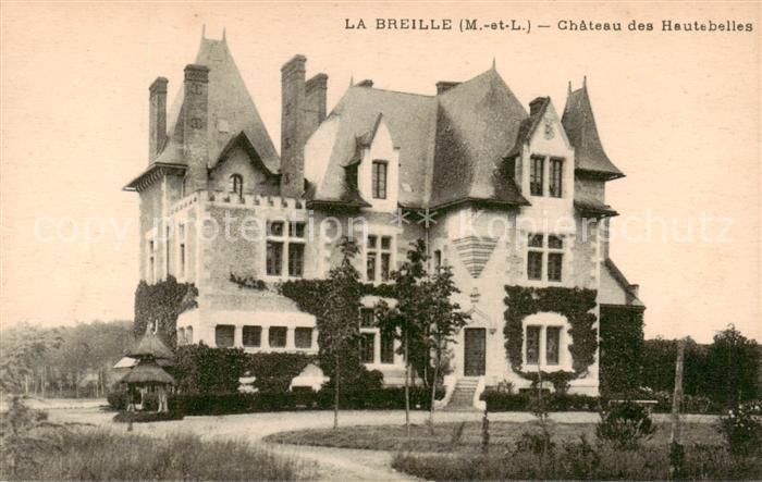 La Breille-les-Pins 49 Maine-et-Loire Chateau des Hautebelles