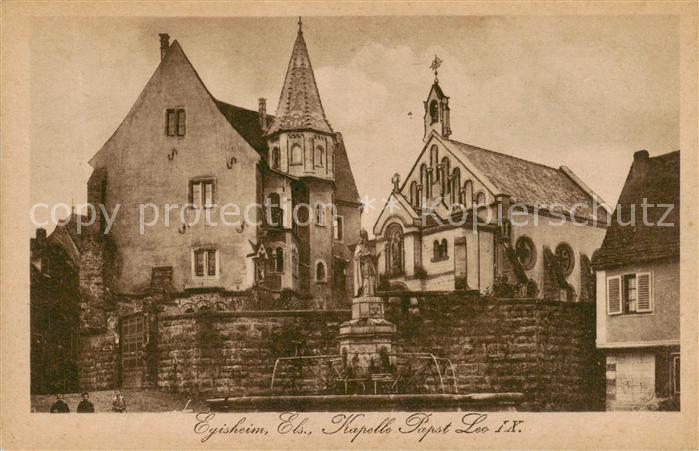 Egisheim Eguisheim 68 Alsace Kapelle Papst Leo IX