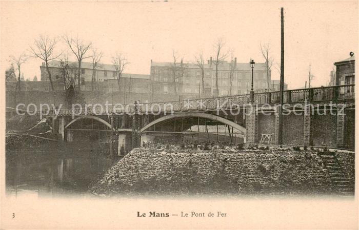 Le Mans Sarthe Le Pont de Fer
