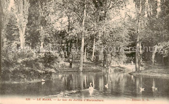 Le Mans Sarthe Le Lac du Jardin d Horticulture