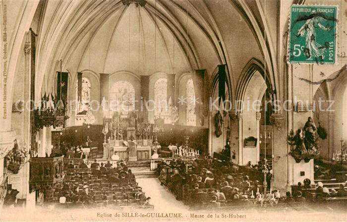 Sille-le-Guillaume 72 Sarthe Eglise Meuse de la St Hubert