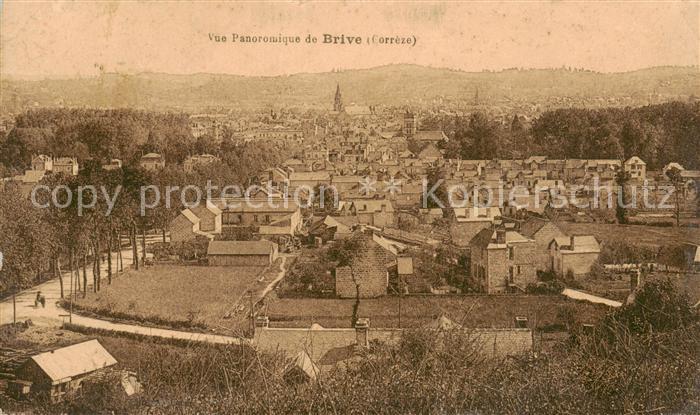 Brive 19 Correze Vue panoramique