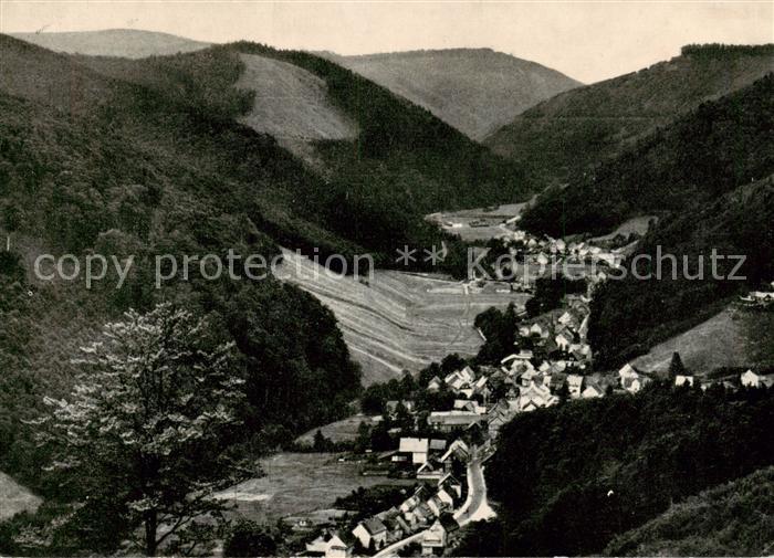 Sieber Herzberg am Harz Panorama Blick vom Lilienberg