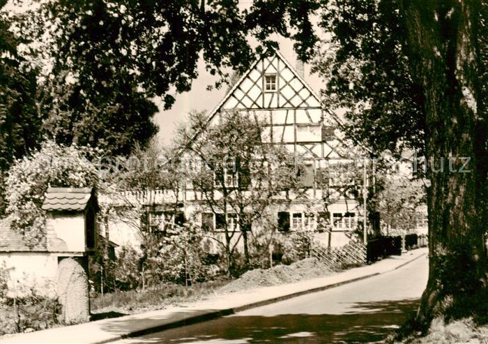 Nonnenhorn Altes Fachwerkhaus im Dorf