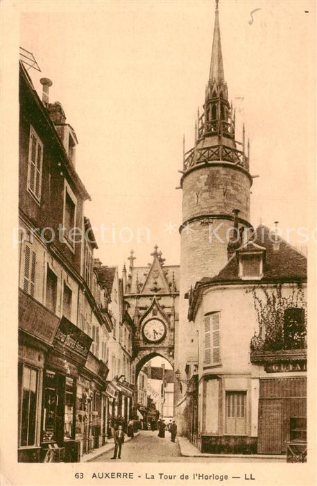 Auxerre 89 La Tour de l Horloge