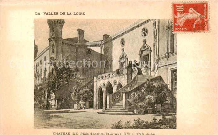 Sarthe La (Departm.) Chateau de Pescheseul