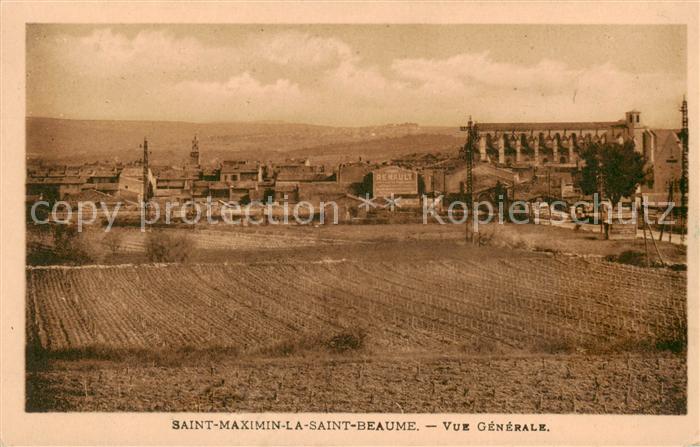 Saint-Maximin-la-Sainte-Baume Vue generale