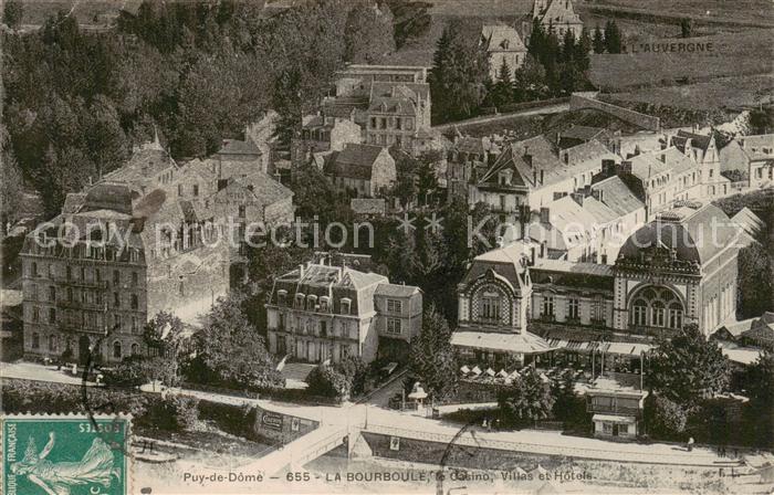 La Bourboule-les-Bains 63 Puy-de-Dome Le Casino Villas et Hotels