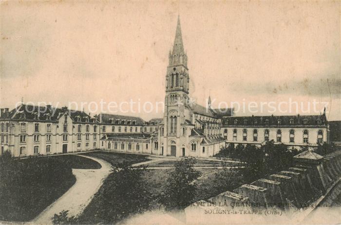 Soligny-la-Trappe 61 Orne Abbaye de la Grande Trappe