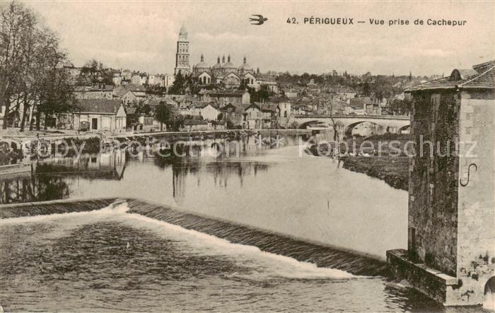 Perigueux 24 Vue prise de Cachepur