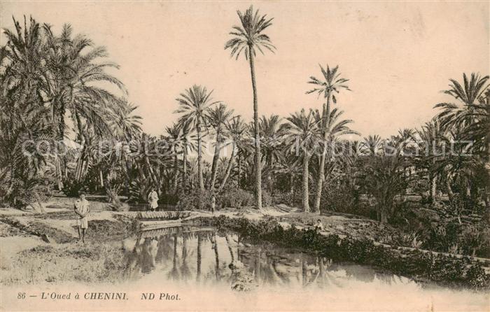 Chenini de Tataouine Tunesie L’Oued a Chenini