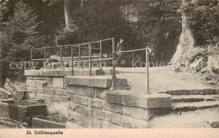 St Odilienberg Mont-Ste-Odile St Odilienquelle