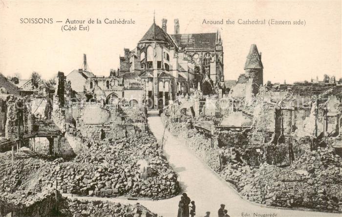 Soissons 02 Aisne Autour de la Cathedrale