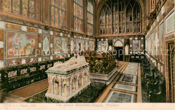 Windsor  Castle London UK The Albert Memorial Chapel