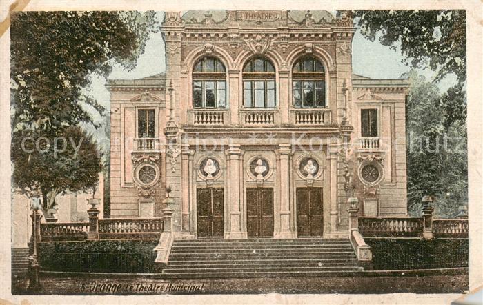 Orange 84 Le Theatre Municipal