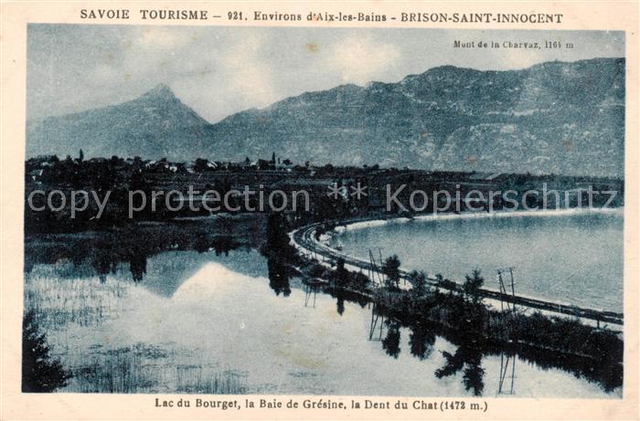 Brison-Saint-Innocent 73 Savoie Lac du Bourget la Baie de Gresine la Dent du Cha