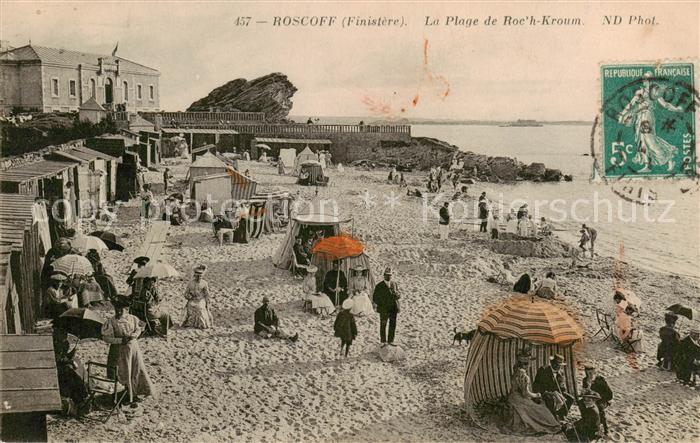 Roscoff La Plage de Roch Kroum