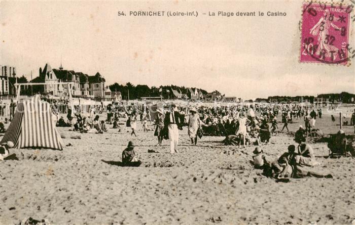 Pornichet La Plage devant le Casino