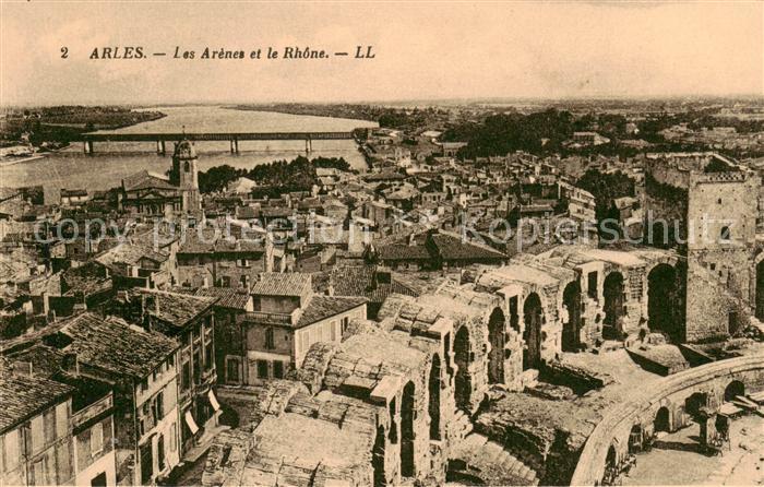 Arles 13 Les Arenes et le Rhone