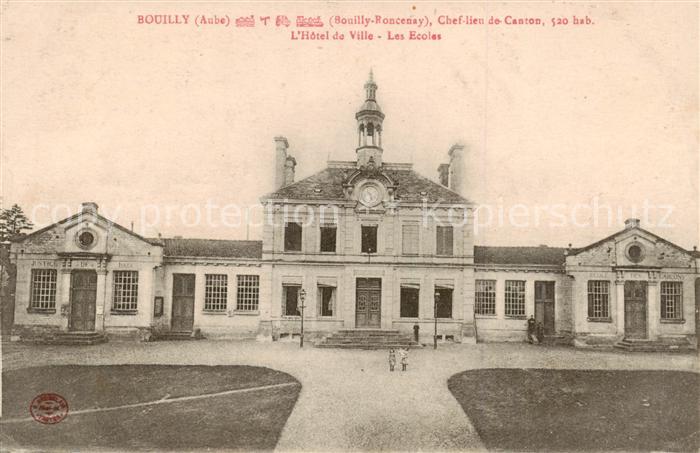 Bouilly Aube Chef lieu de Canton Hotel de Ville Les Ecoles