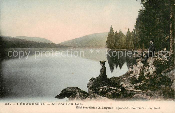 Gerardmer 88 Vosges Au bord du Lac