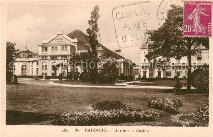 Cabourg 14 Calvados Jardins et Casino