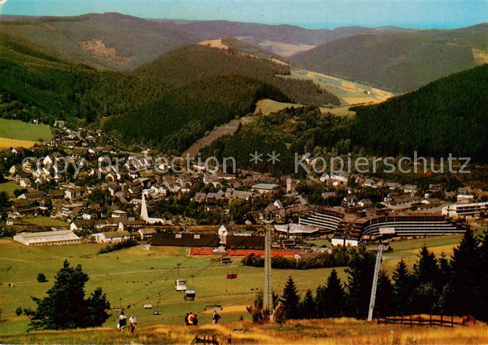 Willingen Sauerland Blick vom Ettelsberg