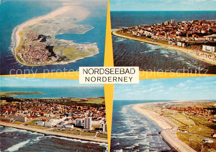 Norderney Nordseebad Fliegeraufnahmen