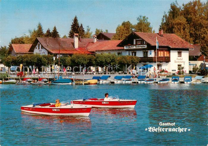 Prien Chiemsee Hotel Gasthof Westernacher am See