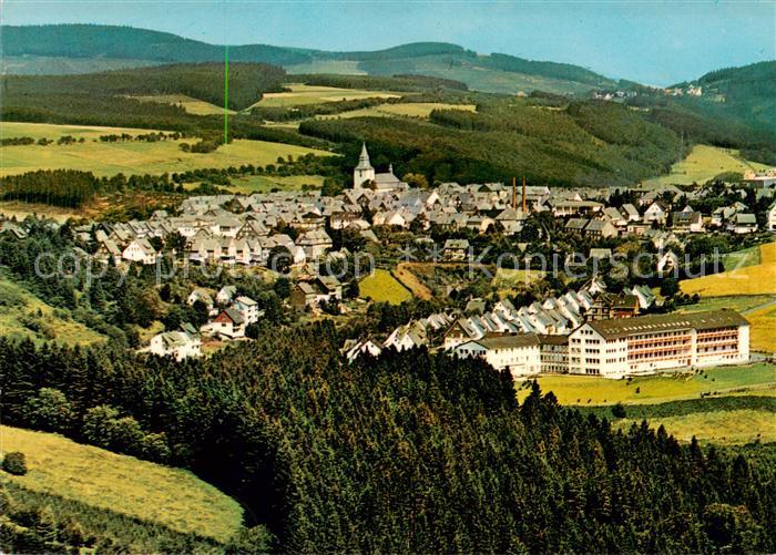 Winterberg Hochsauerland Fliegeraufnahme