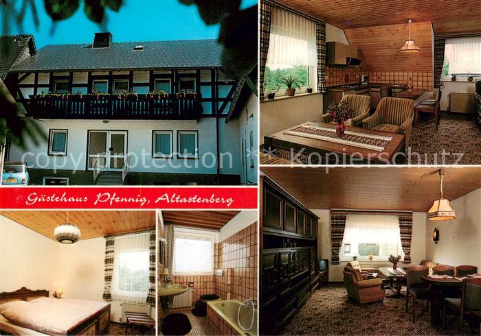 Altastenberg Gaestehaus Pfennig Gastraeume Zimmer Bad